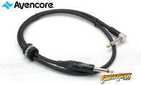 2m Avencore Platinum 1/4" Guitar Cable with Right Angled Connector (Thumbnail )