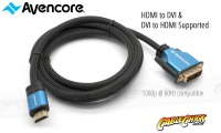 Avencore Platinum 1m HDMI to DVI-D Cable (Thumbnail )