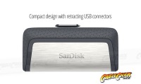 128GB SanDisk Ultra Dual Drive USB Type-C & Type-A Flash Drive (USB 3.1) (Thumbnail )