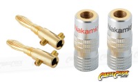 High-End Gold Plated Banana Plugs (Set of 2) (Thumbnail )