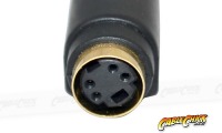 Composite Video (Female) S-Video (Female) Gold Plated Adapter (Thumbnail )
