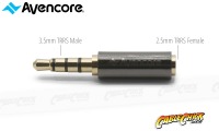 Avencore 4-Pole TRRS 2.5mm (Female) to 3.5mm (Male) Adapter (Thumbnail )