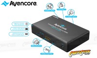 Avencore Composite Video & S-Video + Audio to HDMI Converter (Thumbnail )