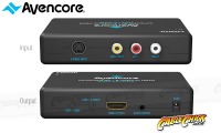 Avencore Composite Video & S-Video + Audio to HDMI Converter (Thumbnail )