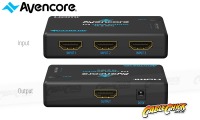 Avencore Halon Series 3-Port HDMI Switch with Remote & IR Receiver (1080p 3D + UHD/30Hz) (Thumbnail )