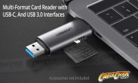 USB-C & USB 3.0 OTG Card Reader (SD and Micro SD) (Thumbnail )