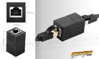 RJ45 Coupler - Female to Female CAT5/6 Coupler Adaptor (Thumbnail )