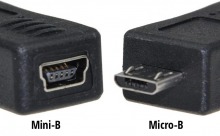 USB Adaptor Mini-B 5-Pin Female to Micro USB Male (Thumbnail )