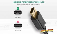 1m USB 2.0 Hi-Speed Cable (A to Mini-B 5 Pin) (Thumbnail )