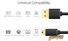 1m USB 2.0 Hi-Speed Cable (A to Mini-B 5 Pin) (Thumbnail )