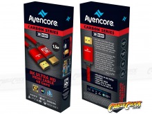 Avencore Carbon Series 3m 8K/60Hz Ultra Cable HD (48Gbps HDMI 2.1) (Thumbnail )