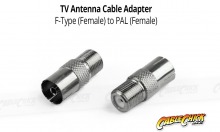 TV Antenna Cable Adapter - F-Type (Female) to PAL (Female) (Thumbnail )