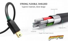 3m USB 2.0 Hi-Speed Cable (A to Mini-B 5 Pin) (Thumbnail )