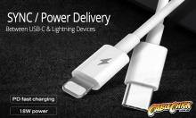 1.5m USB-C to Lightning Cable (Sync & 18W PD Charging) (Thumbnail )