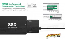 USB 3.0 to SATA HDD Adapter Cable Kit (Supports SSD, 2.5" & 3.5" SATA Drives) (Thumbnail )