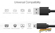 1.5m USB 2.0 Hi-Speed Cable (A to Mini-B 5 Pin) (Thumbnail )
