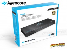 Avencore Halon Series HDMI 4x2 True Matrix Switch & Audio Splitter (Supports Ultra HD 4K@30Hz) (Thumbnail )