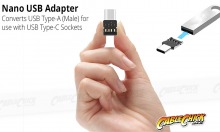 Slim USB-C OTG Adapter (USB Type A to C Changer) (Thumbnail )