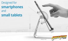 Universal Aluminium Phone & Tablet Stand (for Small Tablets & Phones) (Thumbnail )