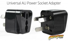 Mains Socket Adaptor - Foreign to Australian Plug (Thumbnail )