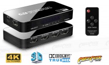 4-Port Powered HDMI 2.0 Switch (UltraHD 4K @ 60Hz) (Thumbnail )