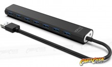 Premium 7-Port Super-Speed USB 3.0 Hub (Thumbnail )