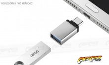 USB Type-C OTG Adapter | USB-C On-The-Go (Aluminium) (Thumbnail )