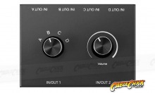 Bi-Directional 4x2 Way 3.5mm Stereo Audio Switch with Volume Control  (4x2 or 2x4 Switching) (Thumbnail )