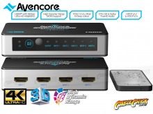 Avencore Platinum 5-Port Ultra HD 4K/60Hz HDMI Switch (5x1 HDMI 2.0 Switch) (Thumbnail )