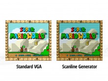 Retro Gaming VGA Signal Scanline Generator (Full HD 1080p) (Thumbnail )