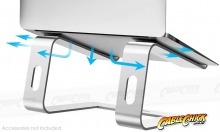 Premium Aluminium Laptop Stand (15cm Laptop Riser) (Thumbnail )