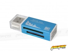 USB 2.0 Multi-Card Reader (SD MMC Mini-SD TF MS Pro Duo M2) (Thumbnail )