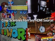 Retro Gaming HDMI Scanline Generator (Full HD 1080p) (Thumbnail )