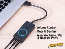 USB 2.0 Sound Card Adapter (Stereo + Microphone) (Thumbnail )