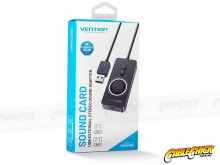 USB 2.0 Sound Card Adapter (Stereo + Microphone) (Thumbnail )