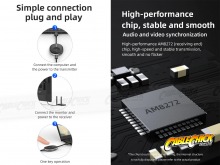 Dual Band 2.4GHz+5GHz Wireless HDMI Sender & Receiver (4K/30Hz) (Thumbnail )