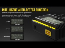 4-Port Multi-Format Intelligent Rechargeable Battery Charger - LCD Display (Li-ion, Ni-MH & Ni-CD) (Thumbnail )