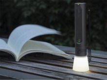 High-Power Compact LED Torch with Lamp Diffuser (300 Lumens, USB-C Rechargeable) (Thumbnail )
