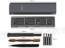 44-Piece Aluminium Precision Screwdriver Set (Thumbnail )