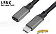 2m USB-C Extension Cable (USB-C Gen2, 10Gbps, 90W/5A PD) (Thumbnail )