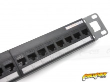 24 Port CAT6 Keystone Patch Panel (Keystones included) (Thumbnail )