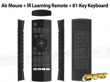 Wireless Air Mouse & Keyboard Remote Control (Windows, Mac, Android, Linux) (Thumbnail )