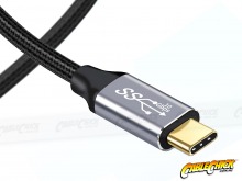 1m Premium Aluminium USB-C Fast-Charging Cable (USB 3.1 Gen2 - 10Gbps, 100W/5A, 4K/60Hz) (Thumbnail )