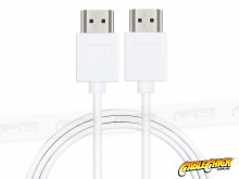 Ultra-Thin 2m HDMI Cable - White (HDMI v2.0 High Speed with Ethernet) (Thumbnail )