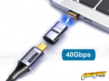 USB4 Breakaway Safe USB-C Socket Adapter (Supports 8K @ 60Hz, 140W PD + 40Gbps Data) (Thumbnail )