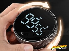 Stylish Rotary Digital Kitchen Timer (Thumbnail )