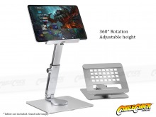 Universal Telescopic Aluminium Stand for Tablets and iPad (Thumbnail )