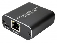 2-Port Mini Gigabit Ethernet Switch - RJ45 Splitter (PC Network Switch) (Thumbnail )