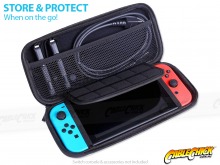 Nintendo Switch Protective Storage Case with Wriststrap (Black) (Thumbnail )