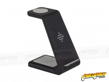 iPhone, Watch & Airpods 3-in-1 Wireless Qi Charging Station by Hyperian (For Apple Devices) (Thumbnail )